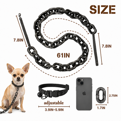Leashco's Large Dog Chain Leash